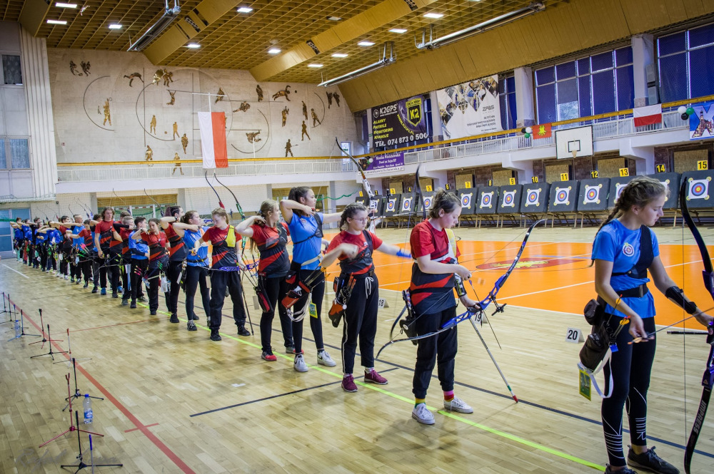 Zawodnicy Grotu na X Halowych Mistrzostwach Polski Młodzików