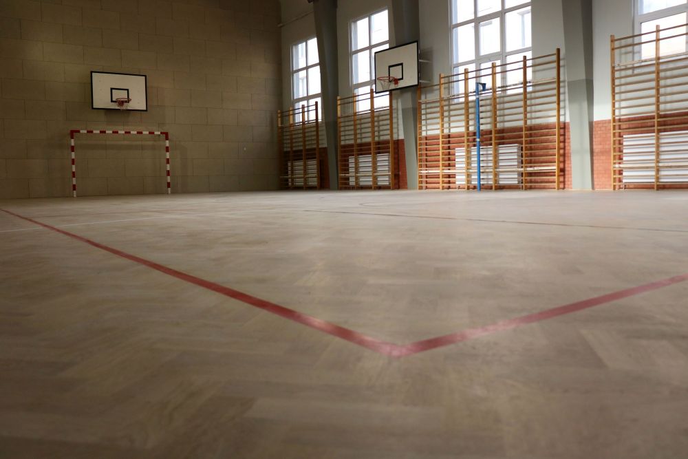 Sala gimnastyczna przy MSP nr 1 jak nowa