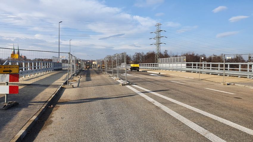 Żorska z nowym wiaduktem
