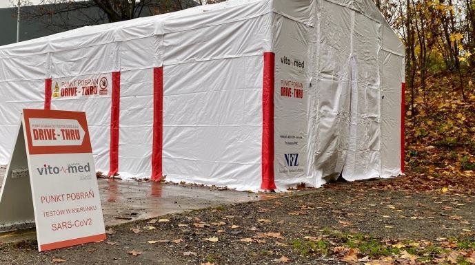 Punkt pobrań firmy Vito-Med przeniesiony