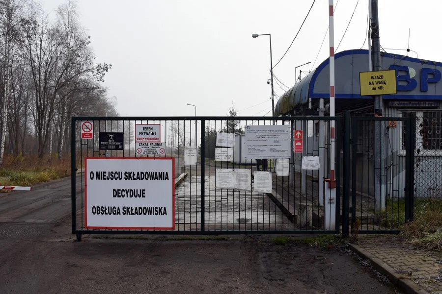 Porządek na miejskim składowisku odpadów