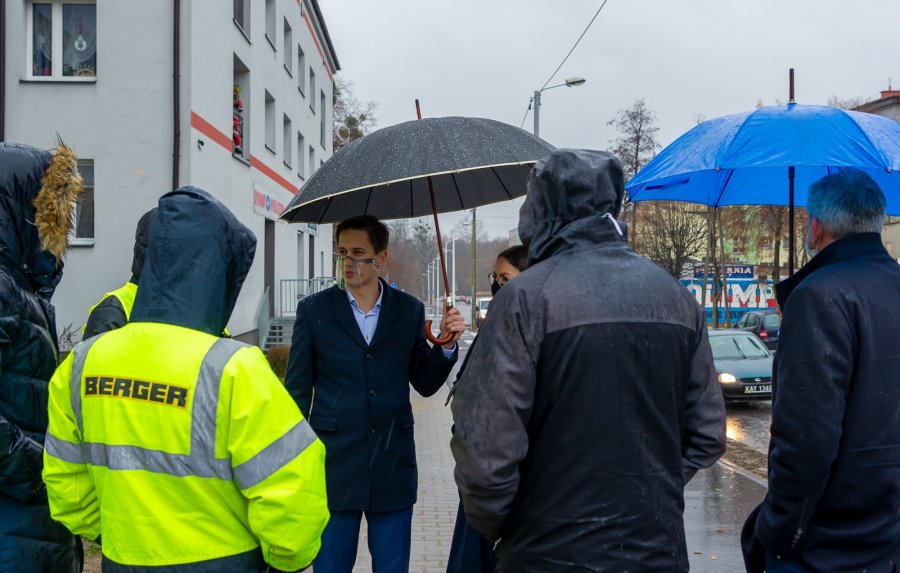 Przebudowa ulicy Narutowicza za ponad 1,2 mln zł zakończona