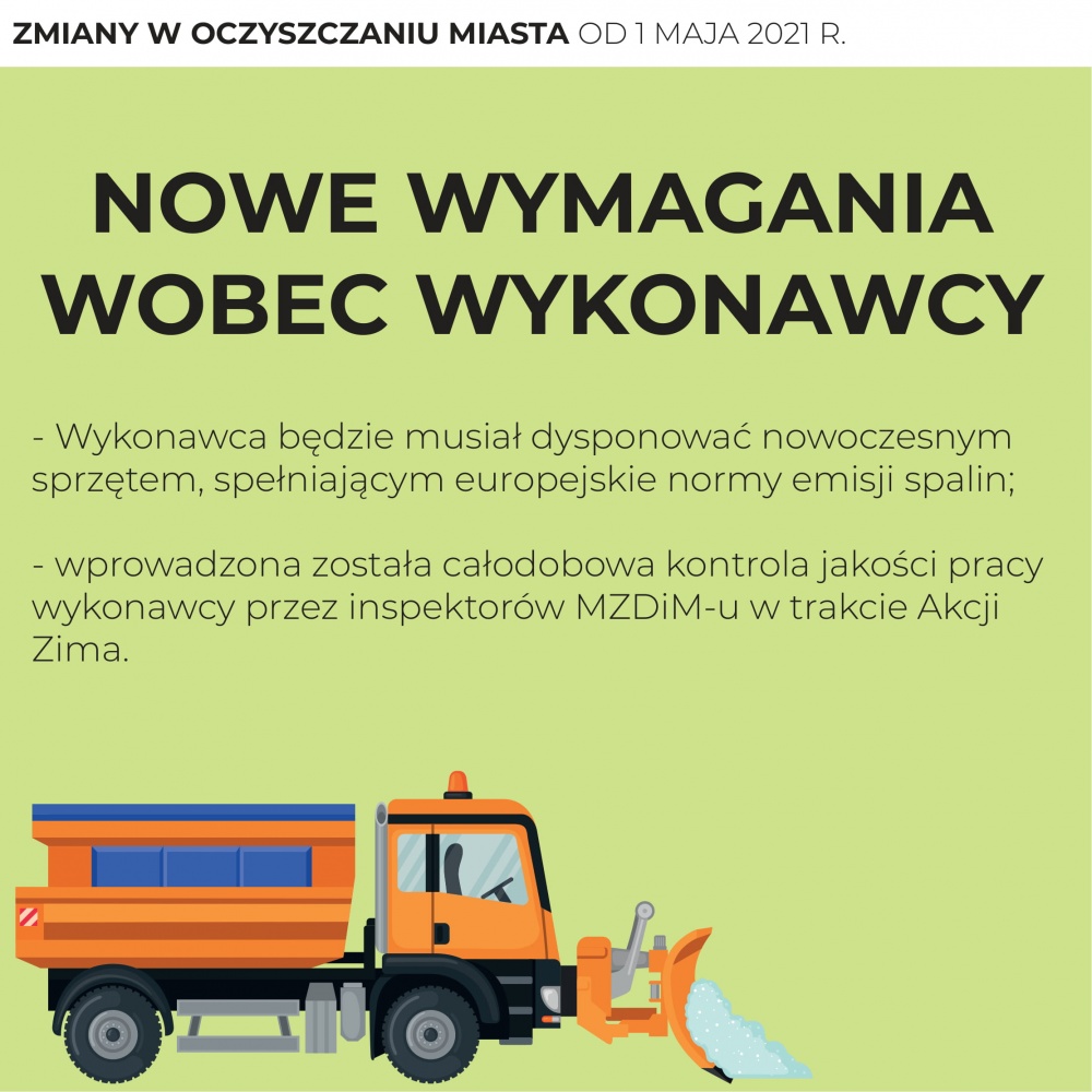 Będą zmiany w oczyszczaniu miasta. MZDiM ogłosił nowy przetarg