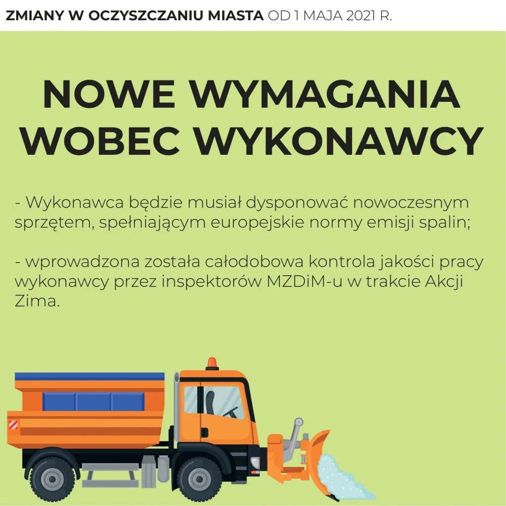 Będą zmiany w oczyszczaniu miasta. MZDiM ogłosił nowy przetarg