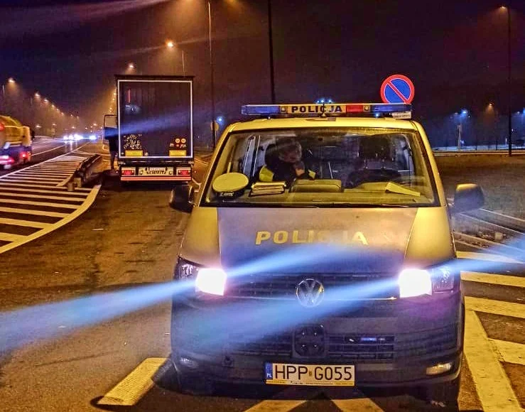 Zaskakujący efekt kontroli tira