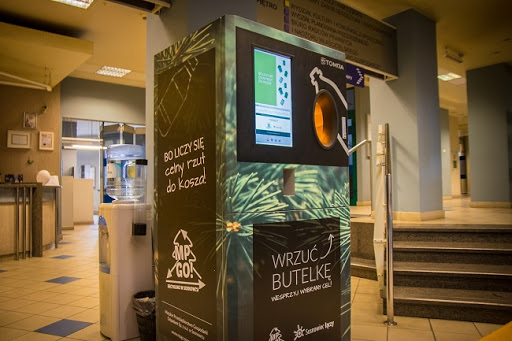 Butelkomat również w Centrum Handlowym Plejada Sosnowiec
