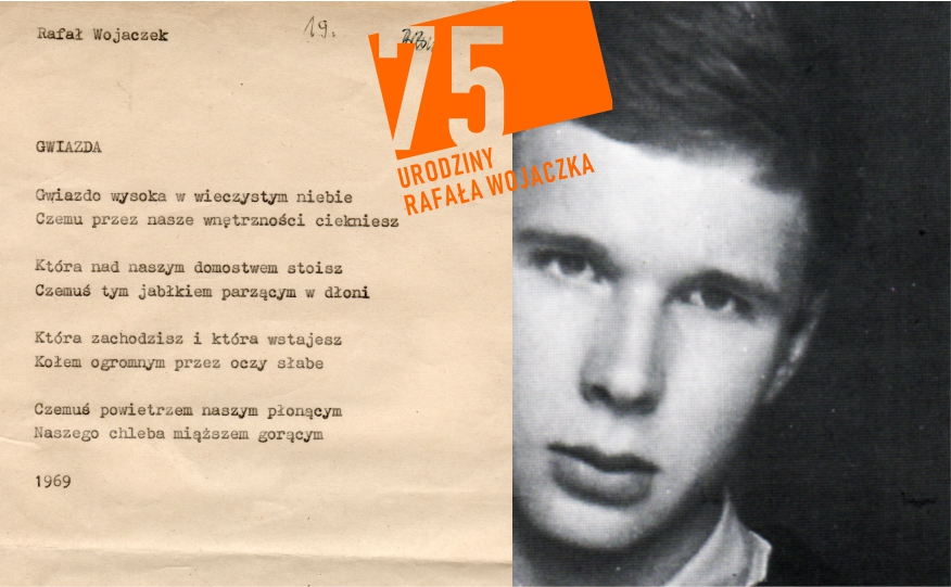6 grudnia 2020 r.mija 75 rocznica urodzin Rafała Wojaczka