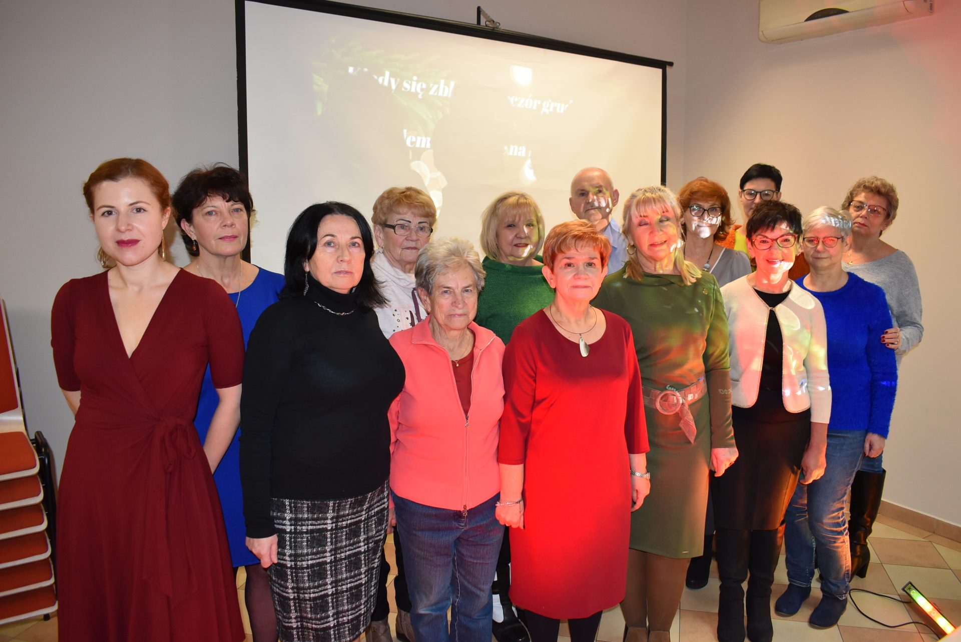 Pawie Pióro z życzeniami dla słuchaczy PUTW