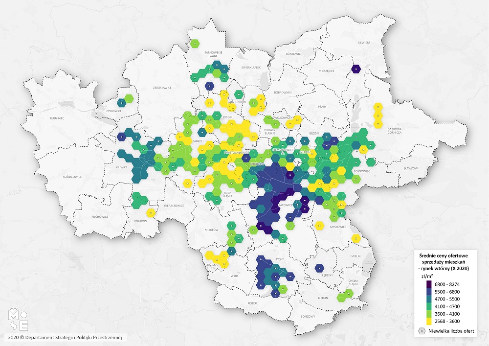 Ceny mieszkań w Metropolii, rynek pierwotny i wtórny. Wszystkie dane na InfoGZM