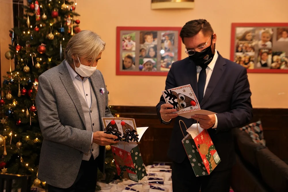 Spotkanie mikołajkowe w Domu Dziecka "Tęcza"