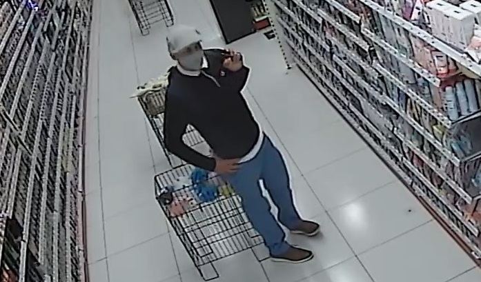 Ukradł kosmetyki w drogerii - czy rozpoznajesz?