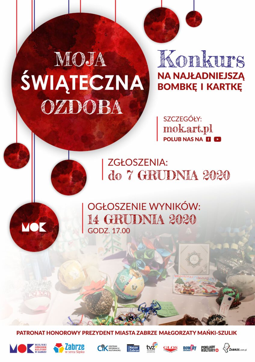Konkurs na najładniejszą bombkę i kartkę