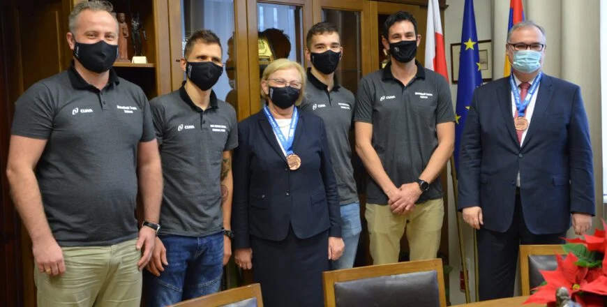 Zabrze dumne z sukcesów szczypiornistów