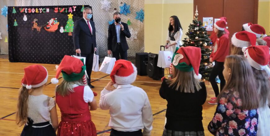 Świąteczna akcja w Szkole Podstawowej nr 22 w Zabrzu