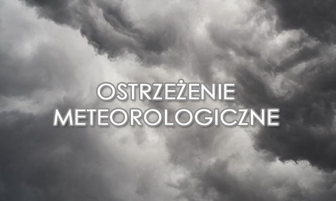 Ostrzeżenie przed marznącym deszczem