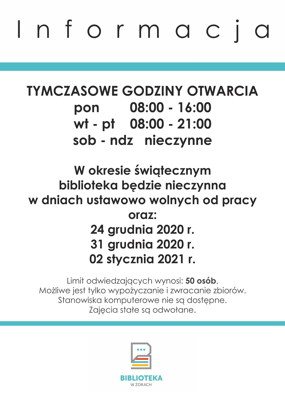 Biblioteka w okresie świątecznym
