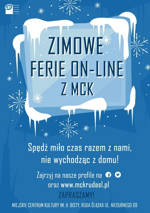 Zimowe ferie 2021 on-line z MCK