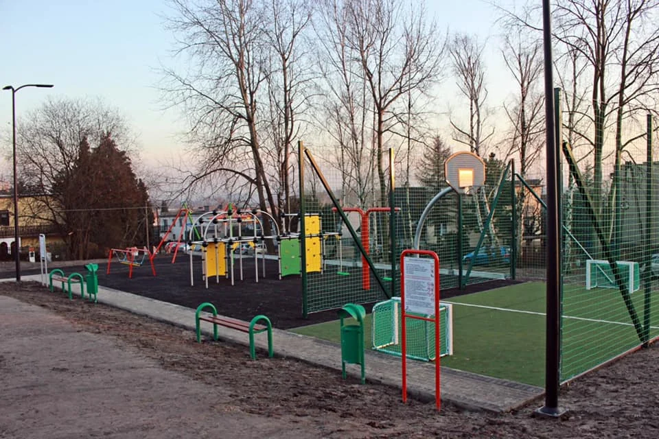 W Bielszowicach w ramach Budżetu Obywatelskiego powstał nowy plac zabaw