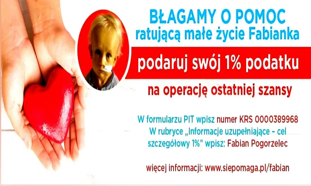 Trwa dramatyczna walka o życie Fabianka!