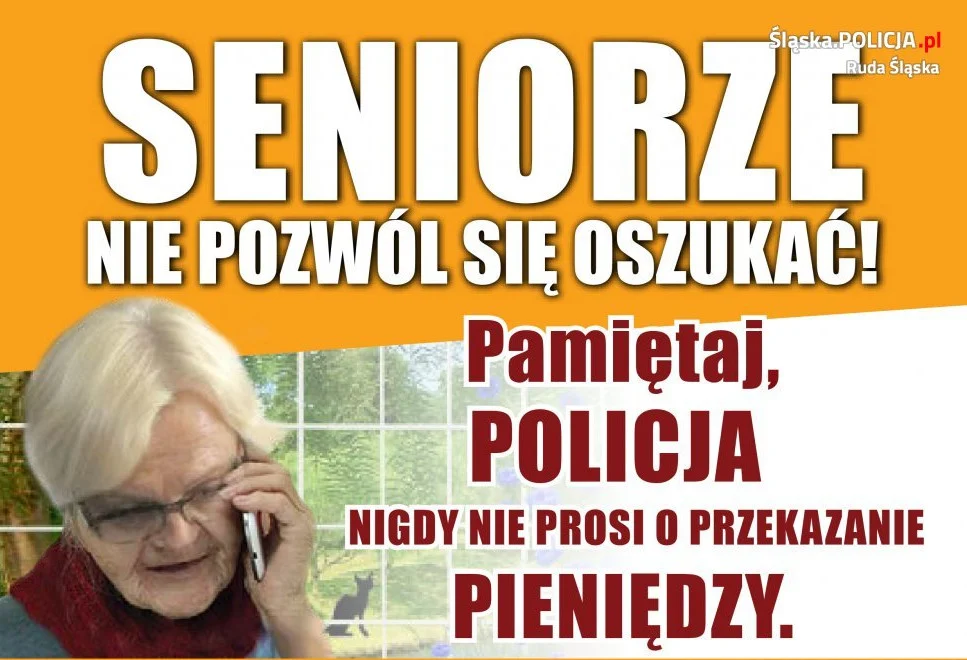 Oszustwo "na policjanta". Pomimo wielu prób oszustwa, rudzianie nie dali się oszukać