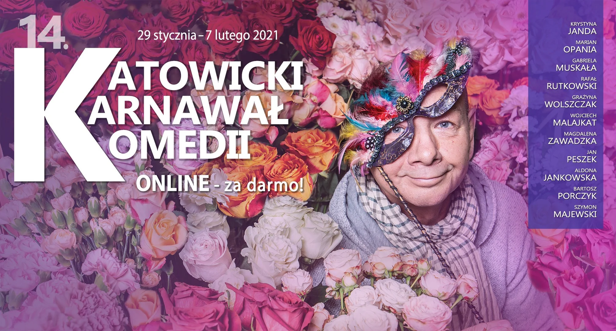 Wystartował 14. Karnawał Komedii w Katowicach!