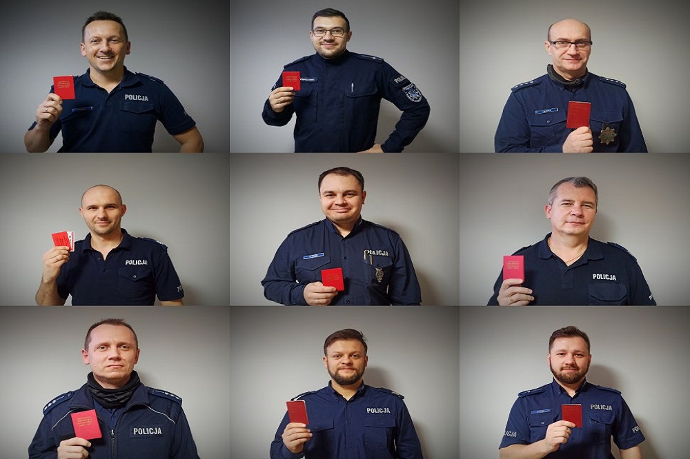 Piekarscy policjanci oddali ponad 25 litrów krwi w 2020 roku!