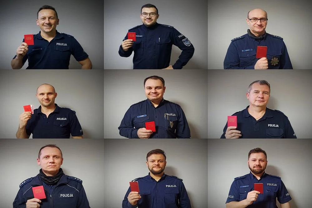 Piekarscy policjanci oddali ponad 25 litrów krwi w 2020 roku!