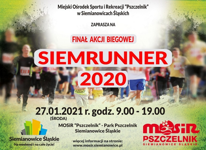 Finał Akcji Biegowej "SIEMRUNNER 2020"