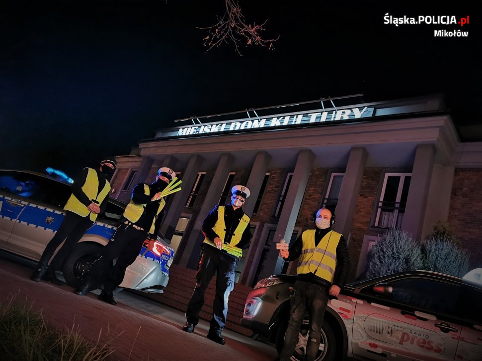 Już dziś świeć przykładem - akcja drogówki i radia