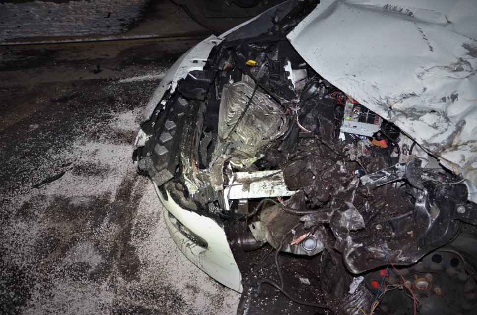 Nie zdążył wyhamować i wjechał w lokomotywę