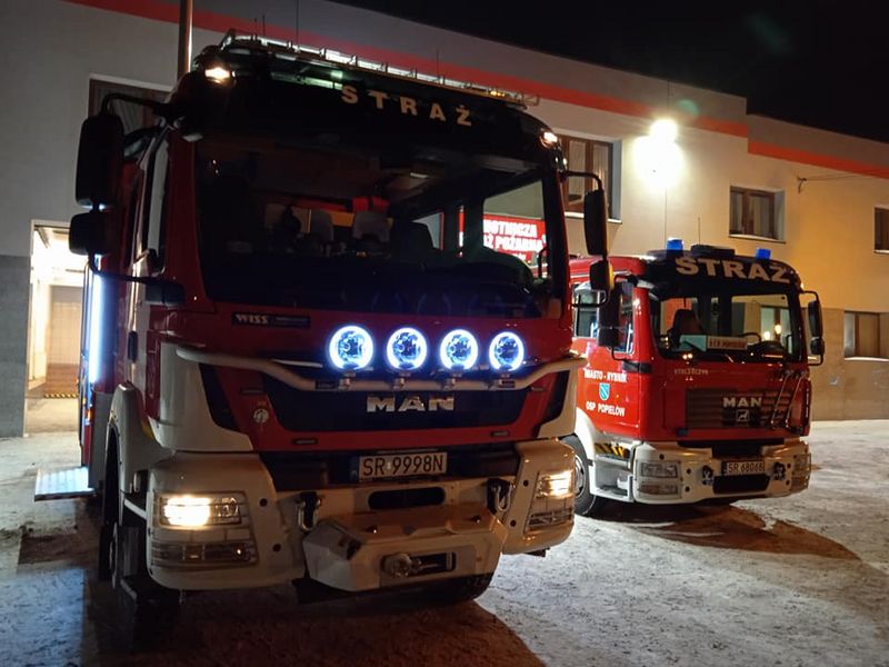 Nowy wóz strażacki OSP Popielów