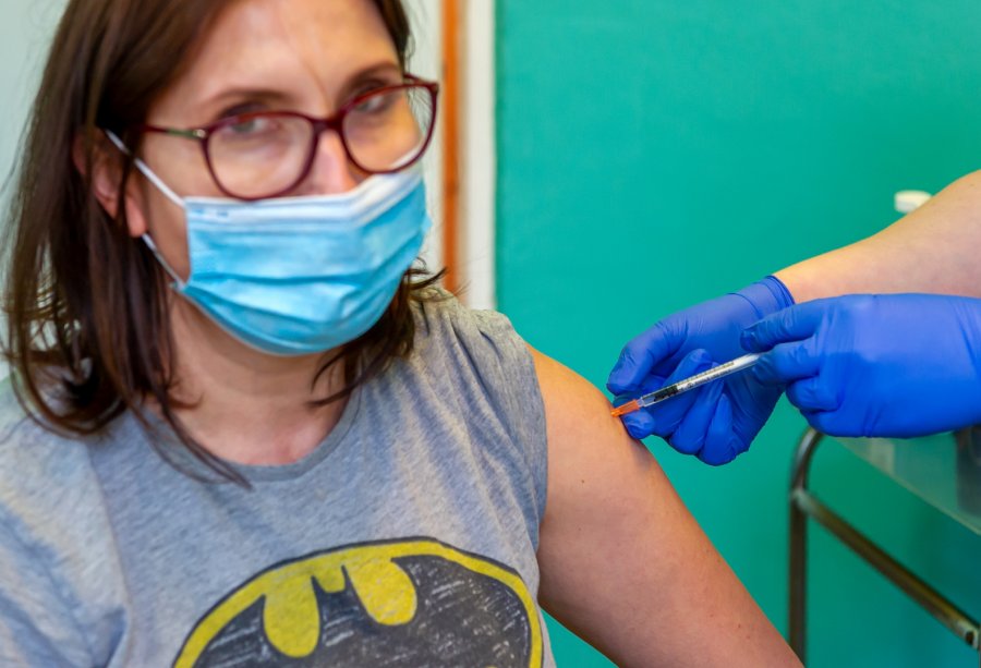 Szczepionka dla personelu oddziału zakaźnego