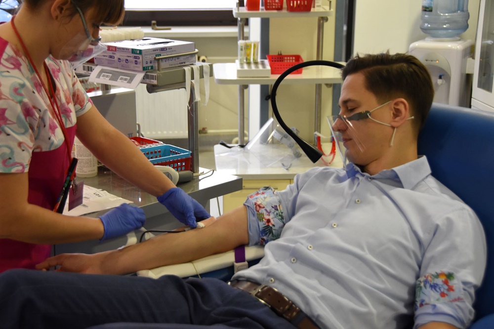 Wiceprezydent Bytomia zachęca do oddania osocza