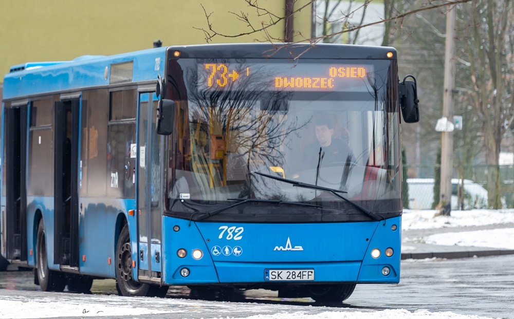 Uwaga pasażerowie linii nr 73. Od 1 lutego zmiana trasy autobusu