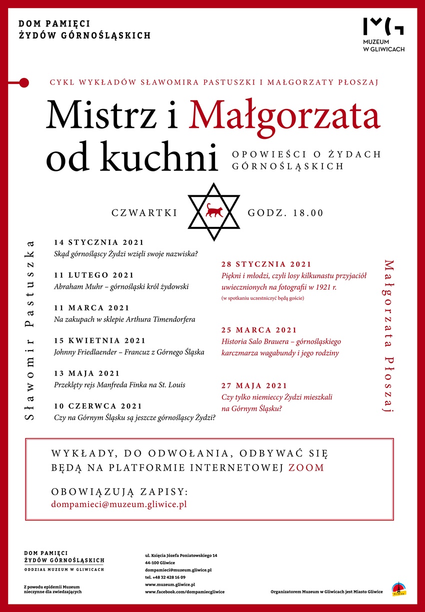 Cykl wykładów online w Muzeum w Gliwicach