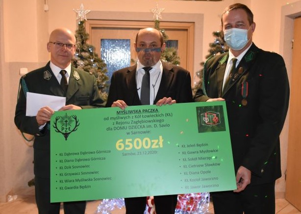 "Myśliwska Paczka" Rejonu Zagłębiowskiego dla potrzebujących dzieci