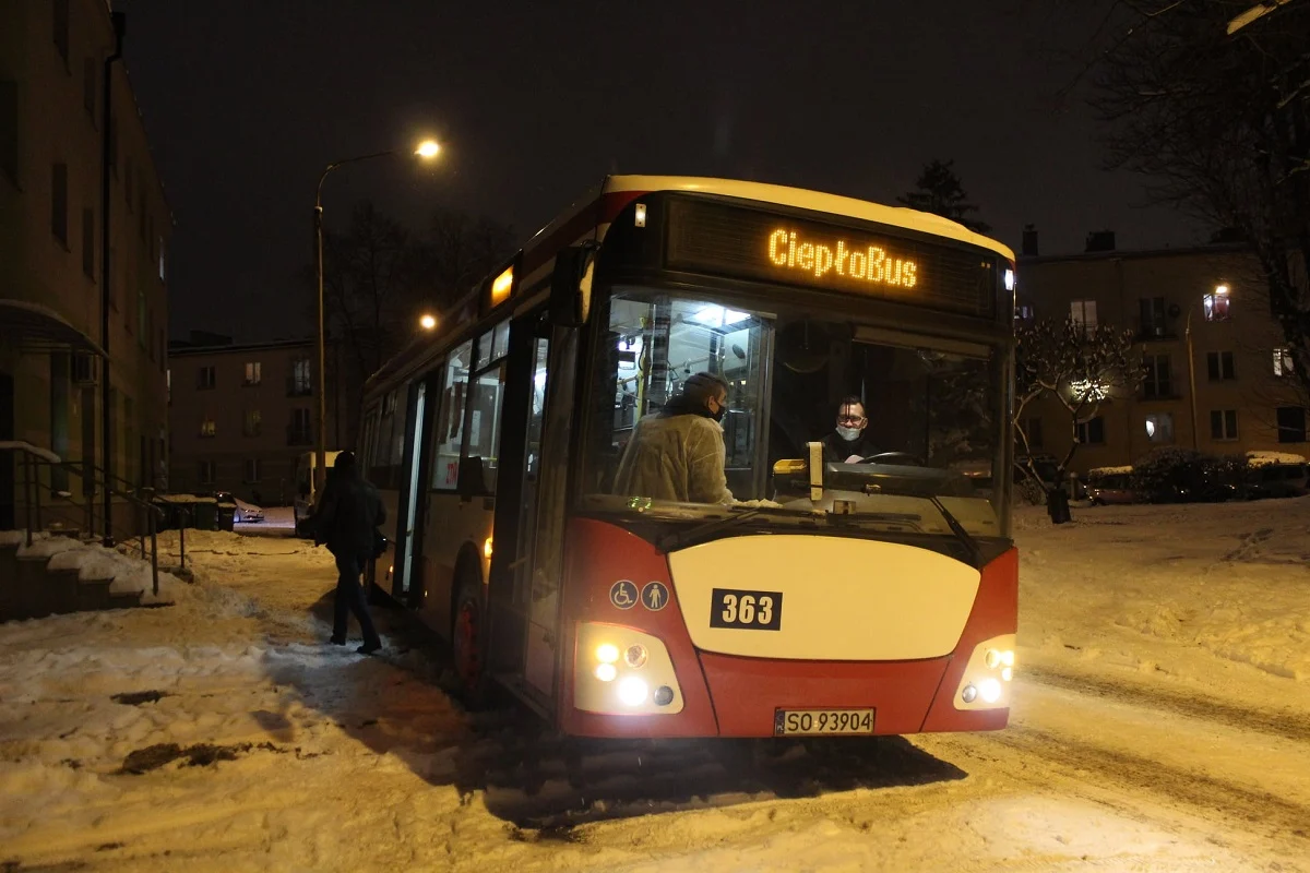 Sosnowiec: CiepłoBus rozpoczyna drugi tydzień pracy