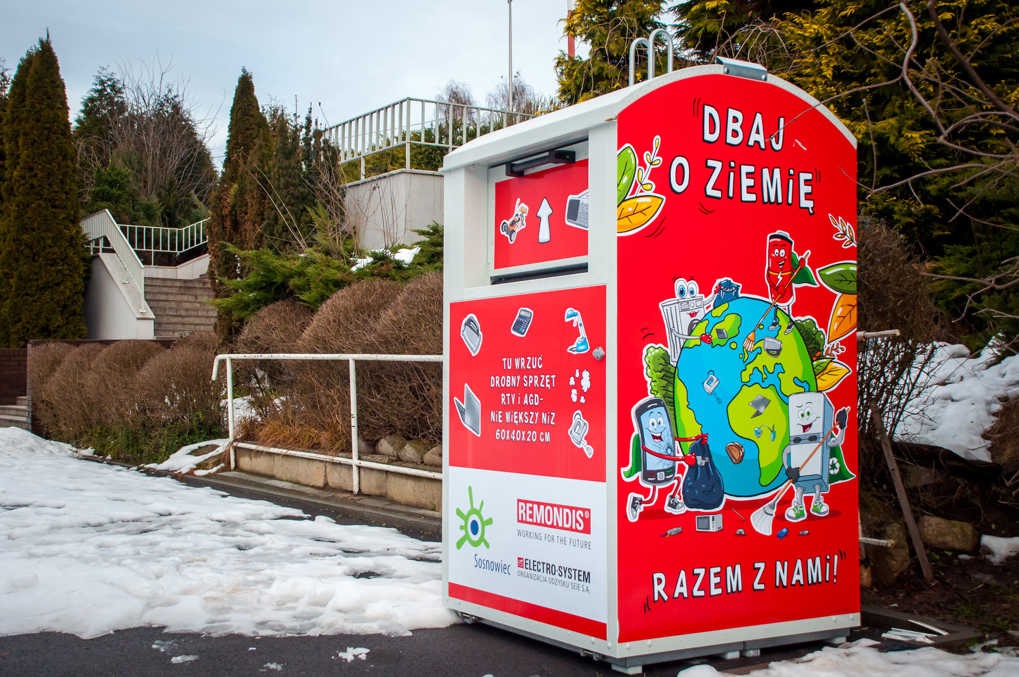 W Sosnowcu stanęły pojemniki na elektroodpady. Sprawdź gdzie dokładnie!