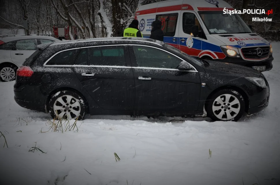 Kierująca holowanym autem sprawcą kolizji w Łaziskach Górnych
