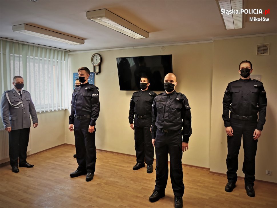 Nowy rok i nowi policjanci