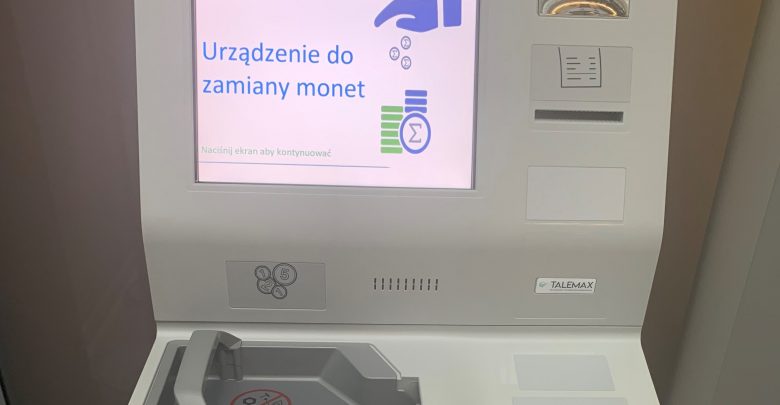 W Katowicach działa maszyna do zamiany monet