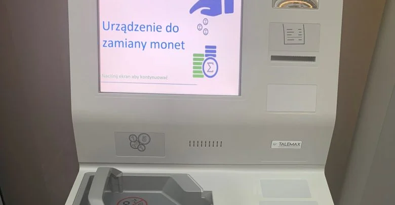 W Katowicach działa maszyna do zamiany monet