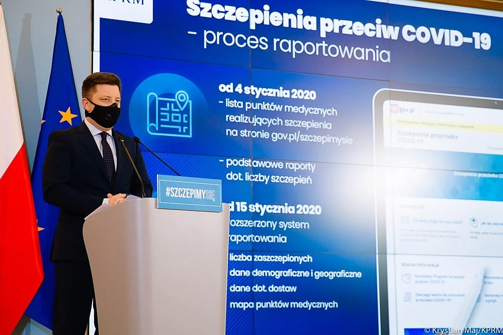 Dworczyk: do Polski łącznie dotarło 670 tys. dawek szczepionki firmy Pfizer