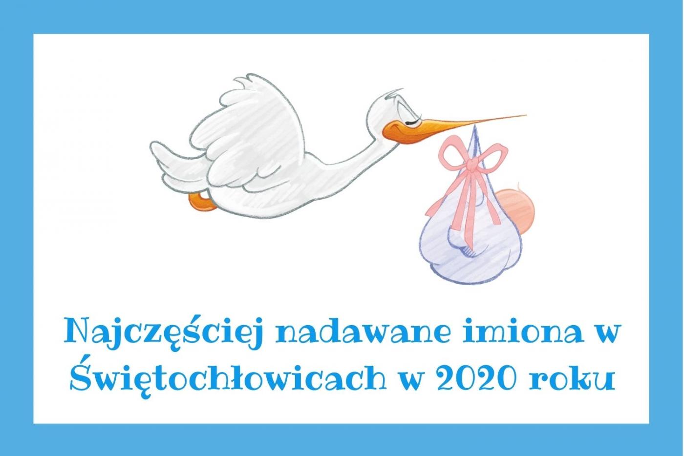 Statystka imion dzieci urodzonych w Świętochłowicach w 2020 roku