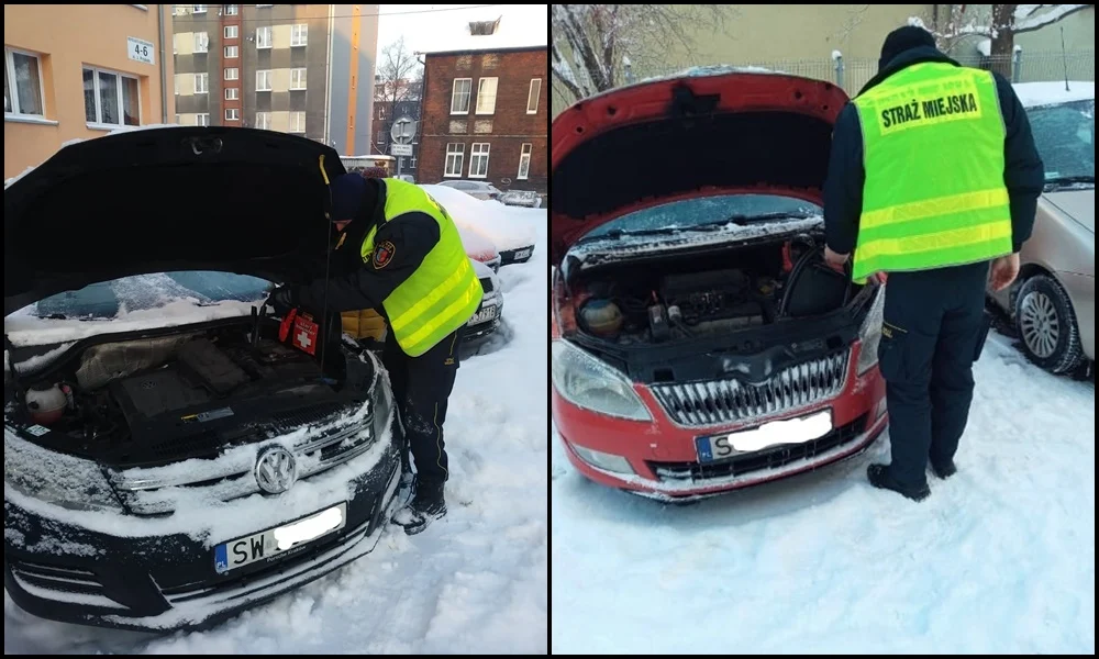 Świętochłowicka Straż Miejska pomaga odpalać samochody!