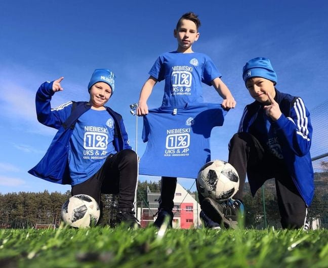 Niebieski 1 proc. podatku, czyli wsparcie dla młodych talentów Ruchu Chorzów