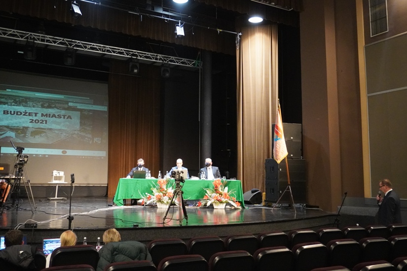 Budżet miasta na 2021 rok uchwalony jednogłośnie!
