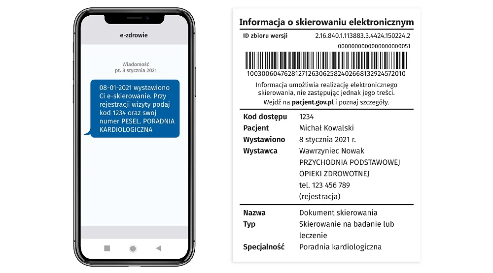 Od 8 stycznia 2021 r. wszystkie skierowania wystawiane są w postaci elektronicznej
