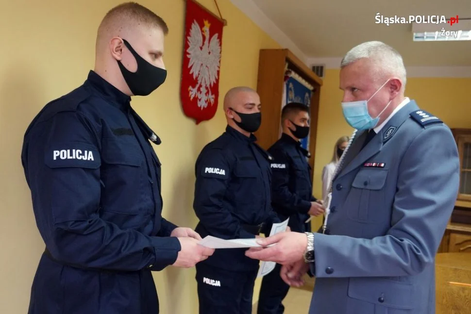 Nowo przyjęci policjanci złożyli ślubowanie
