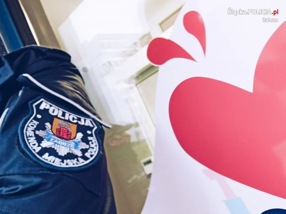Policjant z Zabrza oddał osocze